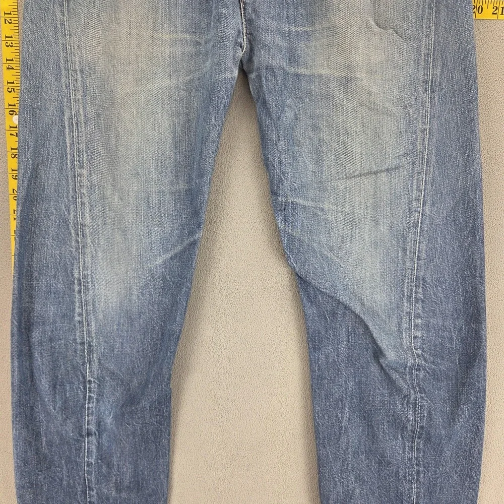 VTG Levis Engineered Jeans Mens Blue Twisted Button Fly Medium Wash Fits 34x30